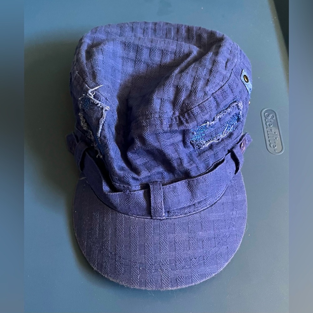 D&Y Elastifit Blue Military Style Cap
